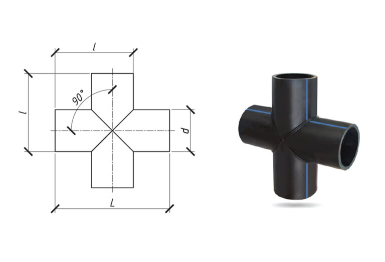 Сегментные сварные фитинги для соединения труб пнд